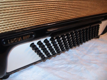 HOHNER Lucia III P, 96 Bass, black (Made in Germany..!)