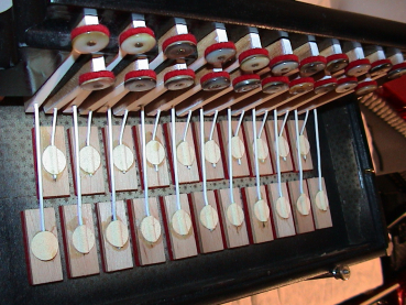 Engel Harmonika - (C, F ), 2 Reihen / 8 Bass