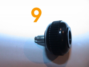 No. 9 HOHNER original - accordion feet, (black)