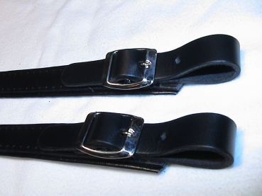 Verlängerung für ( L10 cm) Akkordeongurte, Riemen, 50 cm x 3cm (1 Paar) SCHWARZ