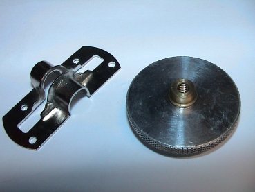 Nr.7 Rändelmutter - D=40mm, 4,5 mm Breit, (3 / 16 "Gewinde)