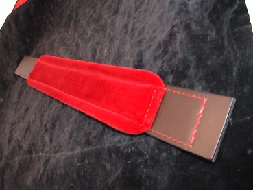 6 x 54cm Bassgurt - Folk (Rot / Braun)