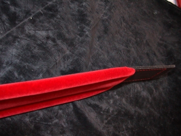 6 x 54cm Bassgurt - Folk (Rot / Braun)