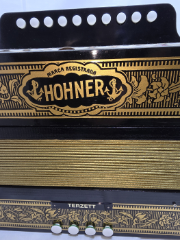 HOHNER Terzett Harmonika ( C-F ), diatonic accordion, acordeon