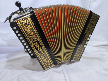 HOHNER Terzett Harmonika ( C-F ), diatonic accordion, acordeon