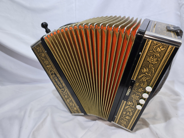 HOHNER Terzett Harmonika ( C-F ), diatonic accordion, acordeon