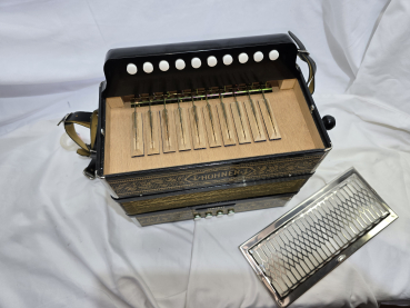 HOHNER Terzett Harmonika ( C-F ), diatonic accordion, acordeon