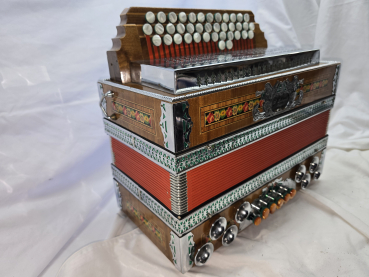 Preview: Melodija Menges - Handharmonika ( A-D-G ) diatonic accordion, acordeon