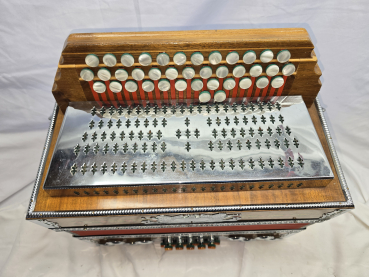 Melodija Menges - Handharmonika ( A-D-G ) diatonic accordion, acordeon