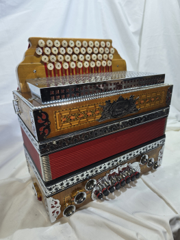 Preview: Melodija Menges - Handharmonika ( F-B-Es-As ) diatonic accordion, acordeon