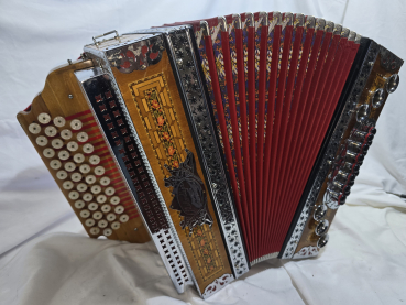 Preview: Melodija Menges - Handharmonika ( F-B-Es-As ) diatonic accordion, acordeon