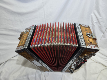 Melodija Menges - Handharmonika ( F-B-Es-As ) diatonic accordion, acordeon