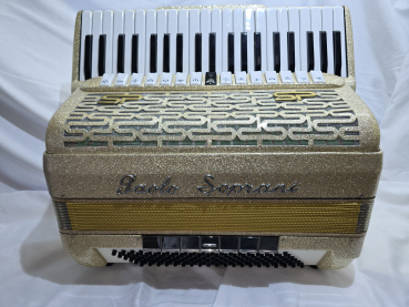 Preview: PAOLO SOPRANI - Super Paolo III,  GOLD (Special Model) 120 Bass, Cassotto