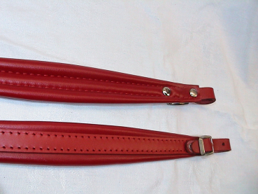 Preview: 4 cm Akkordeon Gurte, Riemen, Straps,Bretelles Courroies, ROT