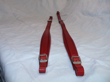 Preview: 4 cm Akkordeon Gurte, Riemen, Straps,Bretelles Courroies, ROT