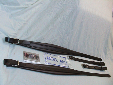 Preview: 4 cm Akkordeon Gurte, Riemen, Straps,Bretelles Courroies, BRAUN