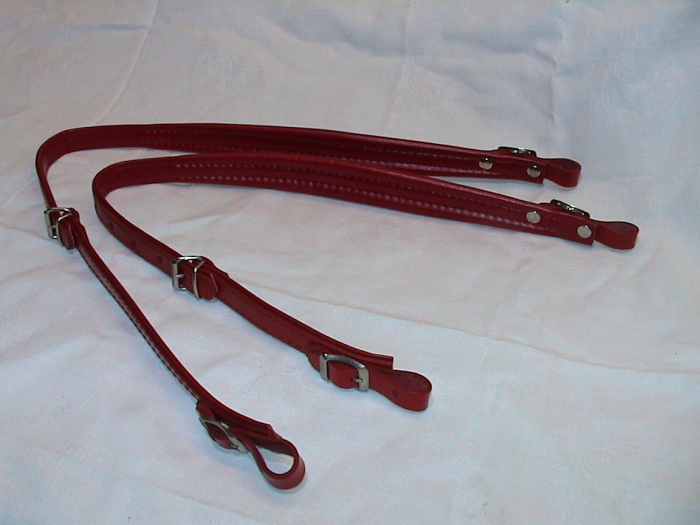 4 cm Akkordeon Gurte, Riemen, Straps,Bretelles Courroies, ROT