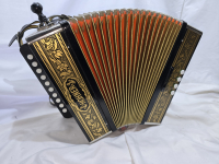 HOHNER Terzett Harmonika ( C-F ), diatonic accordion, acordeon